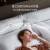 康尔馨希尔顿枕头 五星级酒店纤维枕芯 纯棉家用成人枕 单只 74*48cm