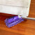 科力邦（Kelibang） 平板拖把 雪尼尔吸水套布干湿两用 酒店物业保洁清洁地板拖布 紫色/把 KB1411