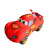 闪电麦昆电影周边汽车公仔抱枕可爱毛绒玩具儿童生日礼物 红色大号 (约34x19厘米)