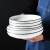 万享盘子菜盘家用绿边饭盘釉下彩圆盘加厚餐盘陶瓷餐具盘碟2个装