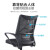 古雷诺斯 人体工学椅电脑椅办公椅子可躺老板主播椅靠背家用可躺游戏椅 S174-01-全黑