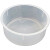 沪教（HUJIAO）塑料水槽 透明 化学实验器材器皿耗材实验用 加大号圆形水槽/直径27cm*高14cm