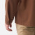 无印良品（MUJI）男式 法兰绒立领衬衫 长袖休闲百搭衬衣男士外套纯棉全棉ACA75C1A 砖红色 L （175/100A）