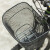 雪莲花单车（XLHBIKE） 山地自行车前货架前叉货架钢制适合所有V刹碟刹铝合金支撑架 小号黑色车篮筐