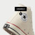 匡威（Converse）官方 1970S男女经典高帮帆布鞋米白色162053C 162053C/米白色 37
