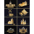 IGIFTFIRE世界地标建筑摆件大楼高楼竣工纪念创意水晶房子模型制作定制礼品 北京长城 120*85*51mm