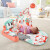 费雪新款婴儿健身器 宝宝脚踏钢琴健身架玩具安抚玩具礼物0-1-3个月 健身架薄荷绿GDL83