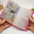 山头林村护照保护套卡通 韩版旅游护照保护套 可爱简约ins护照套日本卡通 灰色 02