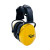 耐呗斯 NBS32E11 挂安全帽式耳罩 绝缘款  （黄色） 1袋/盒