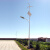 日月升 RYS-FG88-6-30 太阳能风光互补路灯 风力发电路灯  锥杆灯杆6米 30W（含风机）