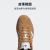 adidas「T头鞋」VL COURT休闲板鞋德训鞋男女阿迪达斯官方轻运动 棕色/白色 43