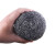 海斯迪克 HKF-1 钢丝球【20个】18克/个 食堂厨房钢丝球 不锈钢清洁球 金属除锈钢丝球