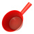慧家务（Huijiawu）Jxx-8546塑料水瓢 加厚红色水舀子 一体式水勺 耐摔不烂 大号