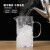 KAIJI LIFE SCIENCES玻璃烧杯高硼硅耐高温带刻度实验室带盖量杯1个 350ml+木盖