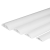 施米斯（SMS）PVC行线槽走线槽 明装方形白色电线网线布线槽加厚墙面线槽 弧形3号 1米/根
