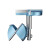 沪豪料开孔器木工开孔器扩孔器木工钻头60-80mm加长开孔器 工业级开孔器40mm(蓝色)
