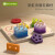高丽宝贝（Goryeo baby）蒙氏早教几何形状五套柱积木儿童拼装配对认知玩具1-3岁宝宝教具 彩虹双面五套柱