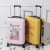 明熙箱子行李箱女可爱卡通印花拉杆箱高颜值旅行箱小型登机箱男学生潮 皮卡丘（黑色） 24英寸
