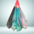 巧姨 抽绳垃圾袋 收口式办公室厨卫餐厅清洁袋 一次性垃圾袋塑料袋 LC45*50cm(5卷75只）/包 紫红色