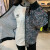 阿迪达斯 （adidas）三叶草外套女装春秋款运动服印花棒球服开衫学生立领飞行员夹克 GN3029智秀同款  XL