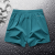 NASA PONY短裤男夏季新款冰丝裤子男士休闲弹力运动短裤薄款速干健身五分裤 湖蓝 2XL