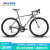 喜德盛公路自行车RC500禧玛诺16速中空牙盘健身公路车  变色龙白紫480mm