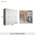 誉享之家屿西家居衣柜简约现代白色木质家用柜子欧式五六门组合卧室轻奢整 3门衣柜1.2米*2.0米