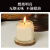 豪思克普 京仓闪送 家用应急蜡烛（1个装） 防风防灾无烟停电照明红蜡烛 防水户外野营