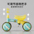 乐的儿童平衡车1-3-5岁滑行车婴幼儿宝宝滑步车四轮学步车 1025小 黄色 鸭送小黄鸭车铃