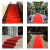 鸣固 压花拉绒楼梯地毯 酒店宾馆迎宾防滑地垫 PVC走廊过道门垫 红色0.9米*2米