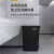 YYN商用无盖垃圾桶大容量2023厨房超大方形餐饮40大号20L 40L绿色长方形桶