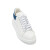 ALEXANDER MCQUEEN24年款 男士白色/蓝色牛皮革运动鞋553680WHGP79086 白色/蓝色