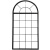 润华年欧式铁艺窗户塑钢假窗户复古防盗窗隔断创意玻璃窗落地窗门平开窗 白色80*120