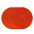 白云 百洁垫大理石抛光垫打蜡起蜡片洗地机清洁垫 20寸红色垫（5片装）直径51cm