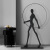 聚阳惠创意人形大摆件雕像落地灯展厅售楼处抽象艺术酒吧客厅轻奢雕塑 手捧球灯 (高度：1.8m）A款