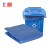 上柯 Q1061 彩色大号垃圾袋分类平口垃圾袋 100*120cm*50只(蓝色)