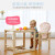 晨辉（CHBABY） 儿童餐椅实木二合一多功能宝宝婴儿餐桌椅901 米色