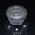 海斯迪克 玻璃广口试剂瓶 加厚密封磨砂大口试剂样品瓶 透明250ml