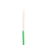 金龙羽 电线电缆 阻燃ZC-BVR6平方 国标电线铜芯单芯多股软线铜线电源线阻燃电缆 100米/卷 绿色