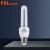 佛山照明(FSL)E27螺口2U节能灯泡T4三基色荧光灯泡13W白光6500K