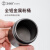 Zigo手摇咖啡磨豆机手磨咖啡机家用便携式CNC6芯咖啡豆研磨机 黑色