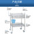 不锈钢治疗车美容车手术推车双抽带桶仪器车器械车小推车 加厚器械车小号