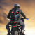 钢铁侠骑行包摩托车背包LED机车双肩包硬壳防水全盔骑士电脑包 【大号】可放全盔