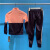 阿迪达斯 （adidas）春季新款女大童运动跑步两件套套装运动服GE0714 152