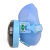 成楷科技CKH-401 硅胶防毒面具防喷漆打农药防异味 单罐蓝色 1套