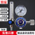 繁瑞上海氩气减压阀YQAR731L节能流量计减压器双头压力表氩弧焊机 YQAR-731L-25升 常规25L输出压力