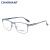 CHARMANT/夏蒙眼镜框 PC系列男女时尚枪色方框眼镜EX钛光学近视眼镜架 CH12316 GR 54mm