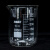 海斯迪克 HKCL-168 玻璃烧杯 耐高温刻度杯低型烧杯 500+600+800ml套装