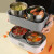 科顺（Kesun） 电热饭盒2L双层可插电加热饭盒304不锈钢上班族便携式蒸煮加热饭盒 双层