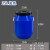 冠宇化工堆码桶固废桶工业试剂样品桶油桶 蓝色圆桶25L